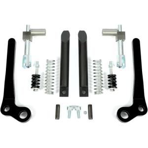 imageECOTRIC Left ampamp Right Lever Kit Compatible with Bobcat Loader Models 751 753 763 773 7753 863 873 S130 S220 S250 S300 A220 A300 S100 S130 S150 S160 T110 Replacement for 6724776 6724775 Steel Black