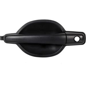 imageECOTRIC Outside Door Handle Black Textured Compatible with Mitsubishi Endeavor 20042011Rear RightFront Left