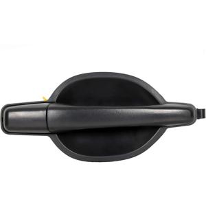 imageECOTRIC Outside Door Handle Black Textured Compatible with Mitsubishi Endeavor 20042011Rear RightFront Right