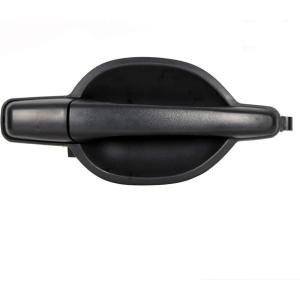 imageECOTRIC Outside Door Handle Black Textured Compatible with Mitsubishi Endeavor 20042011Rear RightRear Left