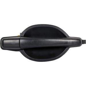 imageECOTRIC Outside Door Handle Black Textured Compatible with Mitsubishi Endeavor 20042011Rear RightRear Right