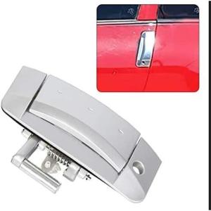 imageECOTRIC Outside Door Handles Compatible with 20032009 Nissan 350Z Replacement for 80606CD01E Exterior Outer Door Handles Silver Passenger SideSilver