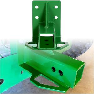 imageECOTRIC Rear Trailer Hitch Receiver Compatible with John Deere Gator 4x2 6x4 OldStyle Lawn Mower Garden Tractor Trailer Hitch Receiver