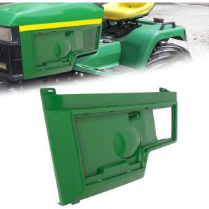imageECOTRIC Right Side Panel Screen Kit Compatible with John Deere 415 425 445 455 Replacement for AM128982 RH SideLeft Side Panel