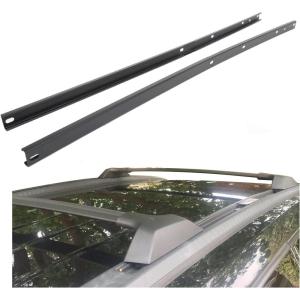 imageECOTRIC Roof Rack Side Rail Compatible with 20092017 Chevy Chevrolet Traverse Aluminum Replacement for 19244264 Factory Style 165 Lbsside rails