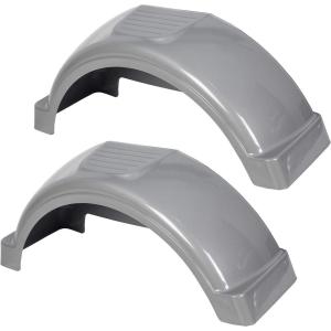 imageECOTRIC Single AXLE Trailer FENDERS 13quot Wheels Tires Set of 2