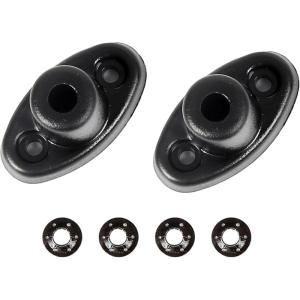 imageECOTRIC Sun Visor Repair Bracket Kit Compatible with 19972002 Jeep TJ Wrangler Sun Visor Mount Clip2 Pcs