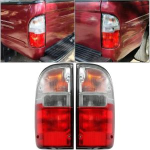 imageECOTRIC Tail Light Lamp wBulbs Compatible with 19952000 Toyota Tacoma Truck Replace for TO2801116 8155004030 Rear Taillight Signal Brake Light Passenger Side Right RHStyle ADriver Left  Passenger Right