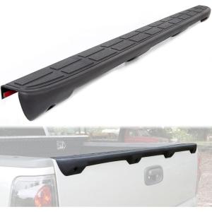 imageECOTRIC Tailgate Spoiler Cap Cover Compatible with 19992007 Chevy Silverado GMC Sierra Replacement for 15932249 GM1909101 Molding Top Protector Textured Black