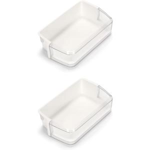 imageKojem DA6304314 DA9706419C LP72588 Replacement Refrigerator Door Shelf Compatible with Samsung Refrigerator Fridge Door Shelf Bin Basket Right Side2pcs