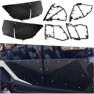 imageKojem Full Doors wAluminum Panels Compatible with 20142022 Polaris RZR XP 4 1000 TurboTurbo SVelocity 4 seat Models wSteel Frame