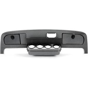 imageKojem Golf Cart Dash Assembly Compatible with 19942013 EZGO TXT Golf Cart Dashboard Dash Kit Carbon Fiber Printing wHardware and Keys