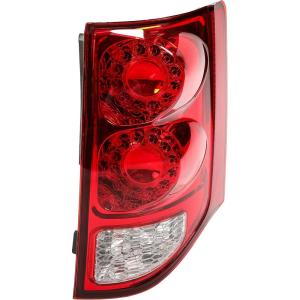 imageKojem Tail light Compatible with 20112020 Dodge Grand Caravan Replacement for 5182534AE CH2801199 Red Lens wBulbs Passenger Side