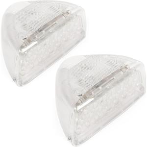 imageKojem Turn Signal Headlight 31 LED Compatible with Peterbilt 357 365 378 379 359 Head Light Marker Light Indicator Amber Front Park Yellow Lens 1PCClear Lens