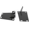 image4th to 2nd gen Bumper Conversion Brackets Compatible with Dodge Ram 150025003500 from 9402 2nd gen Body Electrophoresis BlackBlack