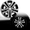 imageECOTRIC 17quot Hubcaps Wheel Covers Wheel Skins Compatible with 20132018 Toyota RAV4 LE R17 Wheel Rim Cover 5 Spoke SilverBlack Plastic  Set of 4Silvery  Black