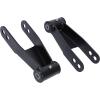 imageECOTRIC 2quot Rear Drop Lowering Shackles Suspension Kit Compatible with 19992018 Chevy SilveradoGMC Sierra 150019881999 C1500 GMC Yukon Chevy S10 Ford F150 Replacement for 410520