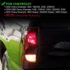 imageECOTRIC Brake light Tail Lights for Compatible with 20032006 Chevy Silverado 150025003500  Pair with Bulbs ampamp Wiring Harness DriverPassenger SideRedSmoke Tint