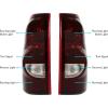 imageECOTRIC Brake light Tail Lights for Compatible with 20032006 Chevy Silverado 150025003500  Pair with Bulbs ampamp Wiring Harness DriverPassenger SideRedSmoke Tint