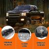 imageECOTRIC Bumper Fog Lights Lamps Compatible with 20032007 Chevy Silverado 20022006 Chevy Avalanche with Bulbs Driver SidePassenger Side