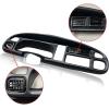 imageECOTRIC Dash Board Cluster Bezel Cover Compatible with 19982002 Dodge Ram 1500 2500 3500 Instrument Pad Panel Dashboard Kit wVents Replacement for 5GK51DX9AA 5EU11DX9AB  Clips IncludedDash Bezel W Vents  Dashboard Cover