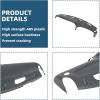imageECOTRIC Dash Board Cluster Bezel Cover Compatible with 19982002 Dodge Ram 1500 2500 3500 Instrument Pad Panel Dashboard Kit wVents Replacement for 5GK51DX9AA 5EU11DX9AB  Clips IncludedDashboard Cover