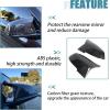 imageECOTRIC Door Mirror Caps Side Mirror Covers Compatible with BMW F20 F21 F23 F30 F31 F32 F33 F34 F36 F87 X1 E84 Glossy Black Rearview Replacement for 51167292745 51167292746 51162222543 51162222544Carbon Fiber Style