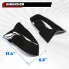 imageECOTRIC Door Mirror Caps Side Mirror Covers Compatible with BMW F20 F21 F23 F30 F31 F32 F33 F34 F36 F87 X1 E84 Glossy Black Rearview Replacement for 51167292745 51167292746 51162222543 51162222544Glossy Black