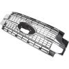 imageECOTRIC Front Bumper Hood Grille Grill Compatible with 2017 2018 2019 Ford F250 F350 F450 Super Duty Chrome NOT ONLY OVERLAY