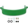 imageECOTRIC Front Bumper with Hardwares Compatible with John Deere LT133 LT155 LT166 LT150 LT160 LT170 LT180 LT190 LT Series Tractor Replacement for AM128998