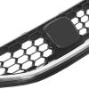 imageECOTRIC Front Grill Compatible with 2013 2014 2015 Honda Civic Sedan HO1200216 HO1202109 71121TR3A01 71122TR3A01 Front Bumper Hood Grille WChrome Molding