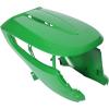 imageECOTRIC Front Lawn Mower Hood Compatible with John Deere X500 Before Serial Number 020000 X520 X534 X540 Replacement for M152326 Tractor Hood Bumper Green Lawn Mower Accessories