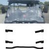 imageECOTRIC Full Windshield Compatible with Polaris 20142018 RZR XP 1000 XP Turbo 20152020 RZR 900 S900 S1000 Scratch Proof PC Front Clear Windshield
