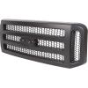 imageECOTRIC Grille Assembly Compatible With 20052007 Ford SuperDuty F250 F350 F450 F250 F350 F450 Excursion Chrome With Gray Honey Comb Replacement for FO1200456 5C3Z8200BAAWithout EmblemBlack