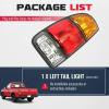 imageECOTRIC Halogen Tail Light Compatible with 20002006 Toyota Tundra RegularAccess Cab Signal Brake Lamp Taillight Pair wBulbs Set of 2 Replacement for TO2800129 TO2801129 815600C010 815500C010Driver Left