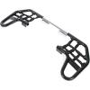 imageECOTRIC Nerf Bars wNets Guards Rack Compatible with 20012024 Honda TRX 250EX 250X Sportrax 250 AluminiumSteelPP BlackSilvery