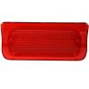 imageECOTRIC New Red Third Brake Light Lens Cover Compatible With 19942004 Chevy S10 GMC Sonoma High Mount Stop Lamp for Extended Cab only Replace for 16520288 9232871  Extended Cab