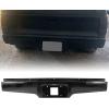 imageECOTRIC Rear Bumper Roll Pan Compatible with 19821993 Chevy S10 GMC S15 Sonoma WLight Pickup Steel