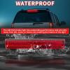 imageECOTRIC Rear Roof High Mount 3RD Third Brake 12 LED Light BrakeStop Cargo Tail light Lamp Waterproof Compatible with 0006 TahoeSuberbanYukon