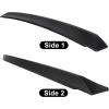 imageECOTRIC Rear Spoiler Wing Compatible with 20082023 Dodge Challenger SRT Style  Rear Trunk Lid Wing Spoiler Ducktail Lip Spoiler Paintable Matte Black