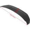 imageECOTRIC Rear Trunk Spoiler Wing Compatible with 20102014 Ford Mustang Coupe Shelby GT500 Style Unpainted Black