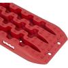 imageECOTRIC Recovery Boards Traction Tracks Mat for Sand Mud Snow Off Road Tire Ladder Black 4WD WStorage Bag  Red