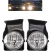 imageECOTRIC Bumper Driving Fog Lights Lamps Driver Side and Passenger Side with SwitchBulbs Compatible with 20032007 GMC Sierra Pickup Truck Replacement for GM2592128 GM2593128 GM2592154 GM2593154