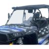 imageECOTRIC Full Windshield Compatible with Polaris 20142018 RZR XP 1000 XP Turbo 20152020 RZR 900 S900 S1000 Scratch Proof PC Front Clear Windshield