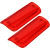 imageECOTRIC New Red Third Brake Light Lens Cover Compatible With 19942004 Chevy S10 GMC Sonoma High Mount Stop Lamp for Extended Cab only Replace for 16520288 9232872  Extended Cab