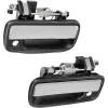 imageECOTRIC Outside Exterior Door Handles Front Left Driver ampamp Right Passenger Side Compatible with 19952004 Toyota Tacoma 20042012 Toyota Hilux Replacement for 6922035030 6921035030 769MX 768MX