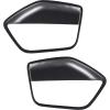 imageECOTRIC Plastic Door Panel Insert Covers Compatible with 2005 2006 2007 2008 2009 Ford Mustang BlackBlack