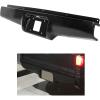 imageECOTRIC Rear Bumper Roll Pan Compatible with 19821993 Chevy S10 GMC S15 Sonoma WLight Pickup Steel