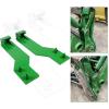 imageECOTRIC Tractor Loader Quick Tach Weld On Mounting Brackets Compatible with John Deere Tractor Loaders