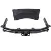 imageECOTRIC Trailer Hitch Receiver Compatible with 20142019 Dodge Durango with Cover Bezel ampamp Hardware 3 Stages Replacement for 82214135AB 2 Packages